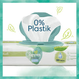 Harmonie Aqua Babywindelset Größe 1 (2–5 kg, 180 Stück), Größe 2 (4–8 kg, 240 Stück), Halbmondbox und Aqua Babytücher, 720 Tücher (15 x 48), Baby-Starterset