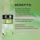 John Frieda - Deep Cleanse & Repair Mask / Treatment - Inhalt: 250 ml - Mit Hanfsamenöl + pflegender Avocado - Beruhigende Haarmaske für strapaziertes Haar Naty Shop Haarmaske