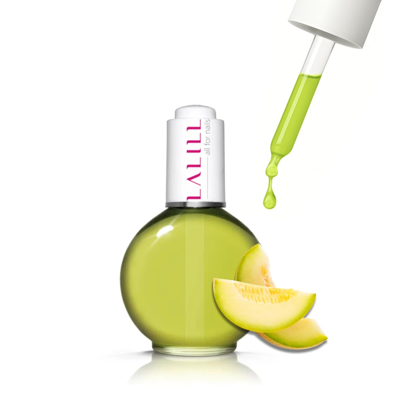 LALILL Nail Cuticle Oil 75Ml – Himbeere Nagelpflegeöl – Nagelöl Pflege Für Nägel Nagelhaut – SPA Maniküre Naildesign Hände – Vegan – Mit Pipette
