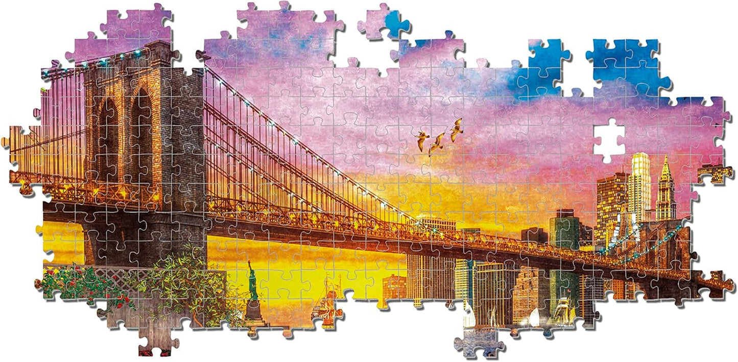 Clementoni – 33552 Collection – Manhattan Balcony Sunset, Puzzle 3000 Teile für Erwachsene und Kinder ab 10 Jahren, Geschicklichkeitsspiel für die ganze Familie. Puzzle Naty Shop