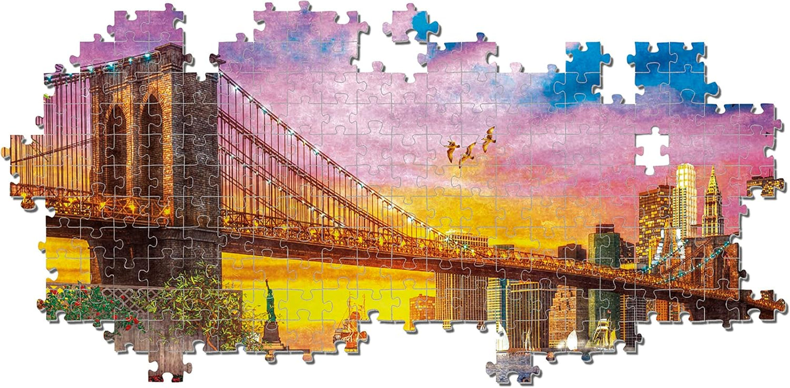 Clementoni – 33552 Collection – Manhattan Balcony Sunset, Puzzle 3000 Teile für Erwachsene und Kinder ab 10 Jahren, Geschicklichkeitsspiel für die ganze Familie. Puzzle Naty Shop
