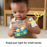 FISHER-PRICE Spaß beim Lernen und Spielen mit Spiel-Ohrstöpseln – Interaktive Ohrstöpsel mit lustigen Lichtern, Lernliedern und feinmotorischen Aktivitäten, über 20 Lieder und Sätze, ab 6 Monaten, HWY45 Babyspielzeug Naty Shop