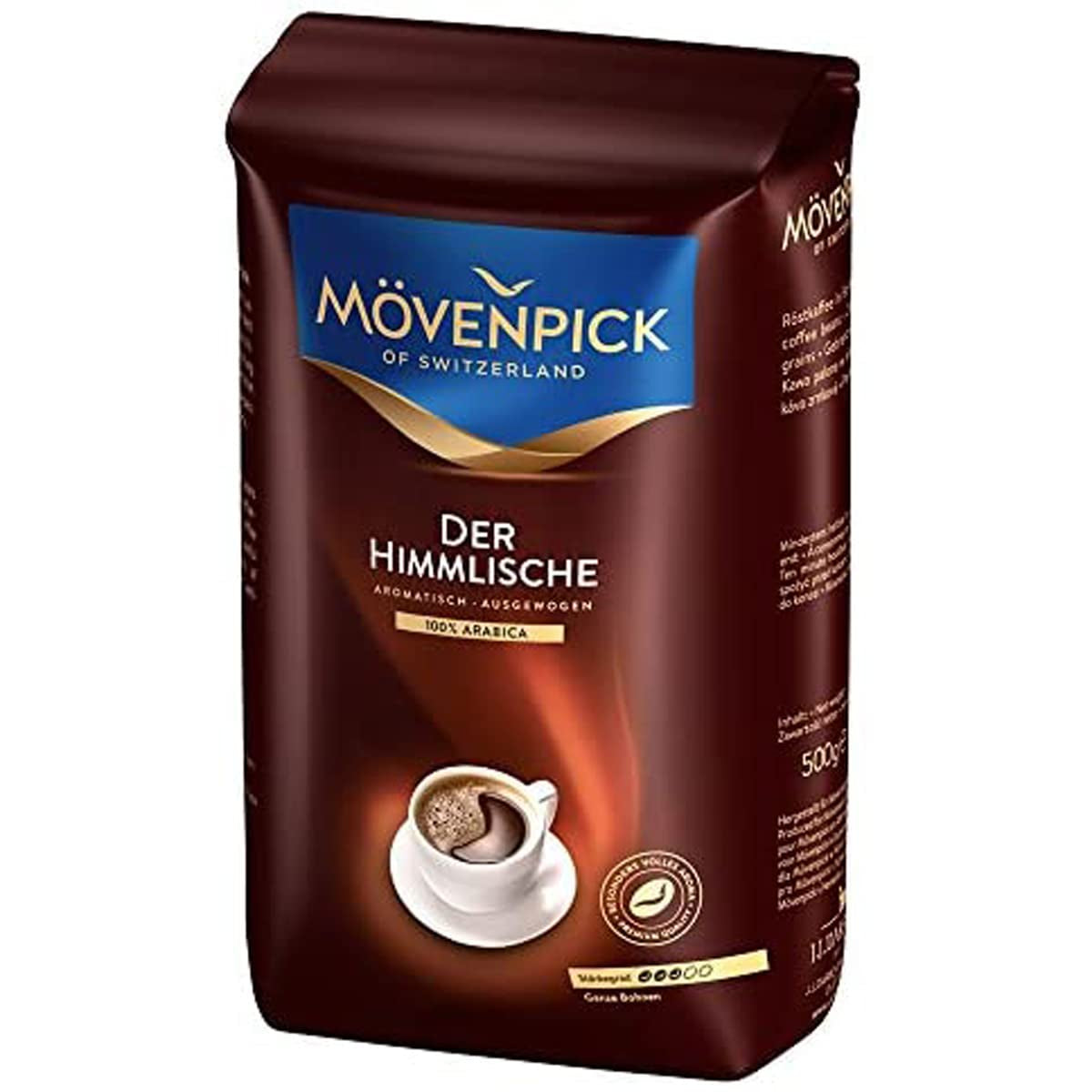 Mövenpick The Heavenly Whole Highland Arabica Kaffeebohnen 500g