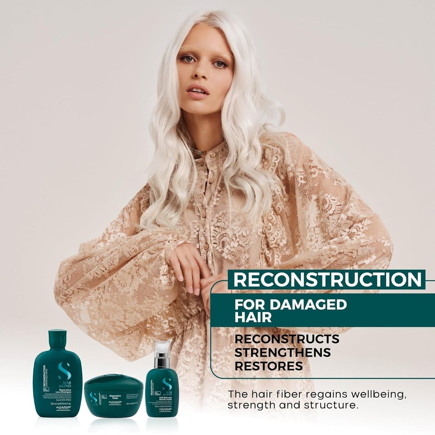 Alfaparf Milano Semi DI Lino Haarmaske, 500 ml Naty Shop Haarmaske