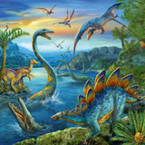 Ravensburger Kinderpuzzle – 09317 Die Faszination der Dinosaurier – 3X49 Teile Puzzle für Kinder ab 5 Jahren Puzzle Naty Shop