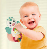 Clementoni 17778 – Rassel „Kleines Einhorn“ – Sonaglio Neonato Con Massaggiagengive, Giocattolo Bambini 3 Mesi, Rafforza Le Capacità Motorie E Sensoriali – Made in Italy Jucarii Bebe Naty Shop