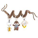 Fehn Activity Spirale Sleeping Forest – Kinderwagenspielzeug zum Greifen und Greifen – Babyspielzeug für Bett, Laufstall, Kinderwagen und Autositz – Motorikspielzeug für Babys und Kleinkinder ab 0+ Monaten Babyspielzeug Naty Shop Otter