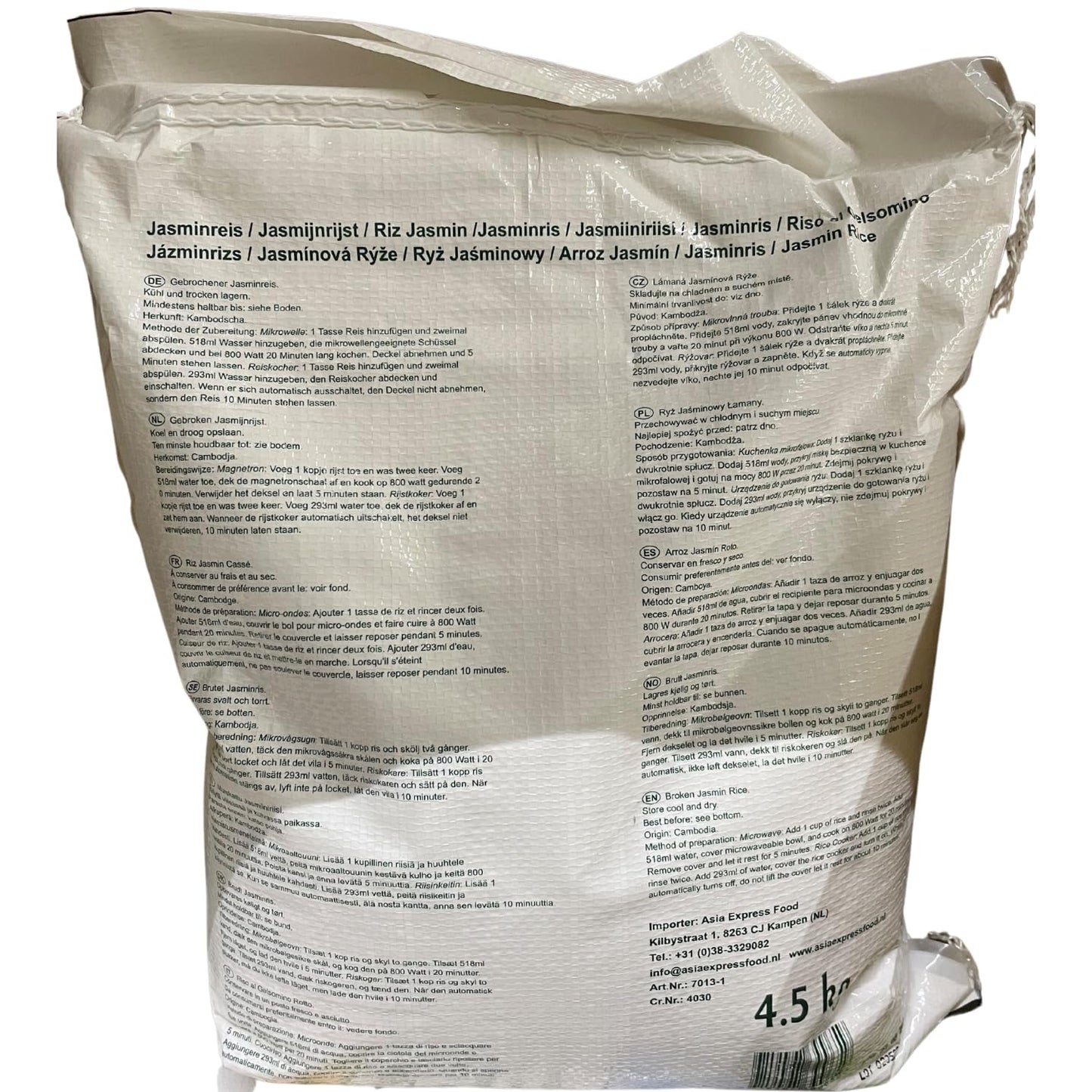 Royal Orient - Reis mit Jasmin - (1 x 4,5 kg)