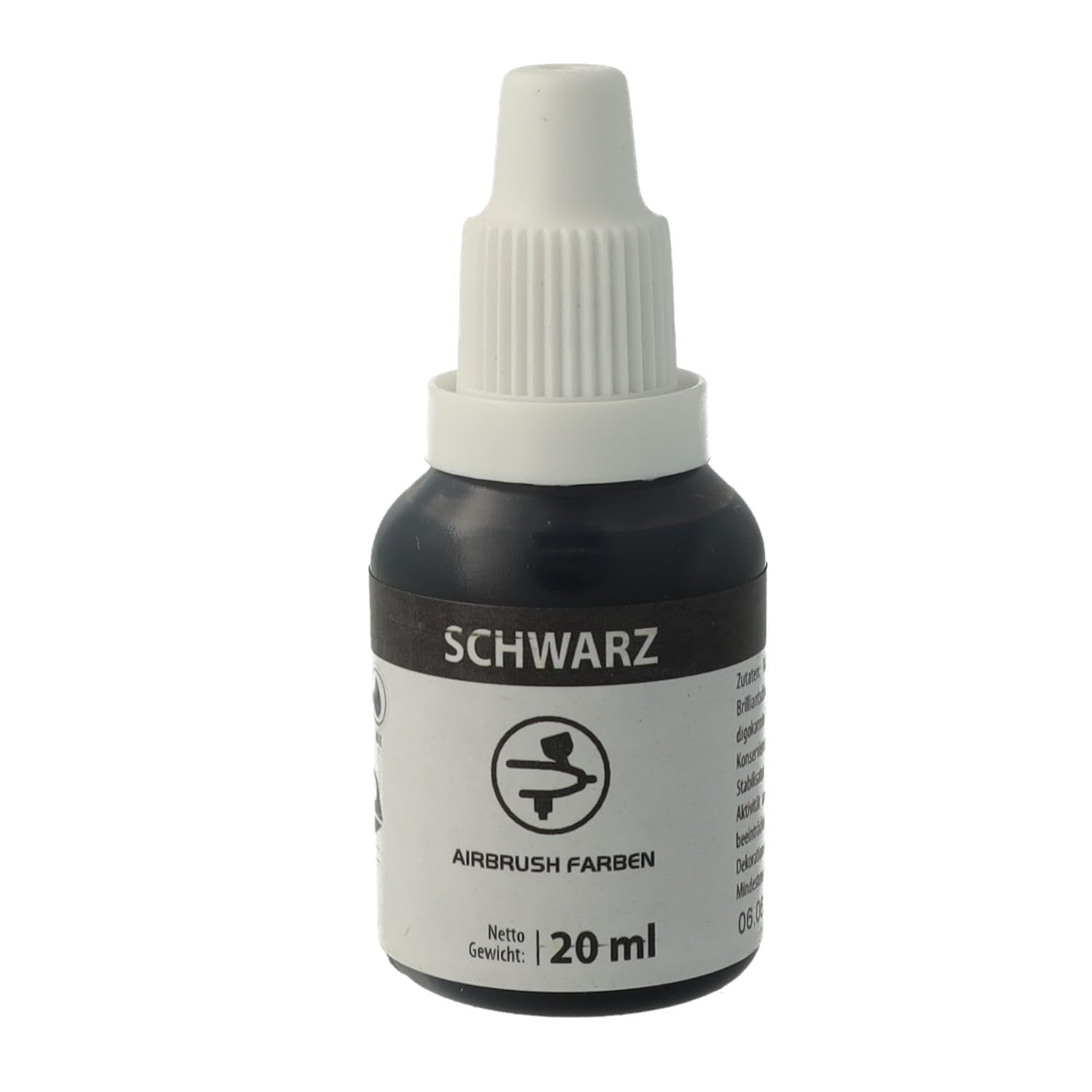 Lebensmittelfarbe Bakeryteam Airbrush Black 20ml