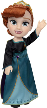 Disney Frozen 2 Anna Doll – eine 35 cm große bewegliche Puppe in einem ikonischen Modekleid mit dem Arendelle-Wappen und einer Tiara für zusätzlichen Spaß, für Mädchen ab 3 Jahren