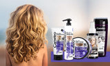 Cameleo – Silber-Tönungsmaske – kein Gelbeffekt – violette Behandlung und Farbschutz für blondes, graues und weißes Haar – Platintöne – UV-Schutz – frei von Parabenen – 200 ml Naty Shop Haarmaske