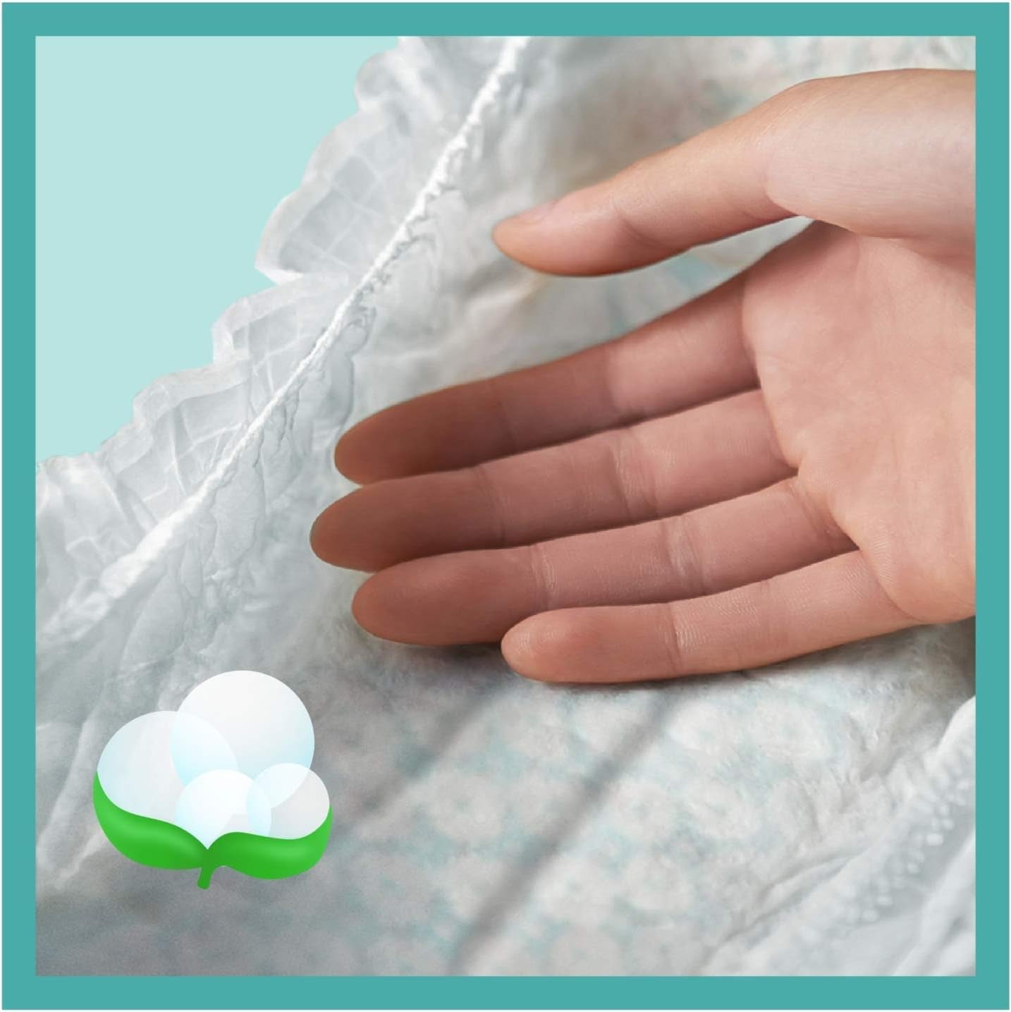 Pampers Windeln für Babys Größe 5 (11-16 kg), 24 Stück, bis zu 12 Stunden Auslaufschutz
