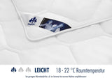 Irisette Edition Sommerdecke – Made in Germany – Leichte Sommerdecke mit weichem Mikrofaserbezug, 155 x 220 cm, Öko-Tex-zertifiziert. Steppdecken und Steppdecken von Naty Shop