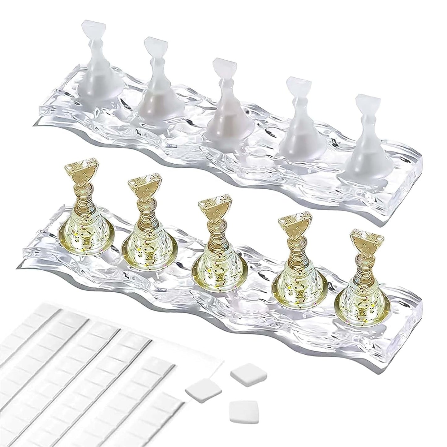 Nageldesign-Set – Premium-Trainingshand für Gelnägel, Nagelzubehör und Kunstnägel-Set – vielseitiges DIY-Gel-Nagel-Set und Nail-Art-Zubehör