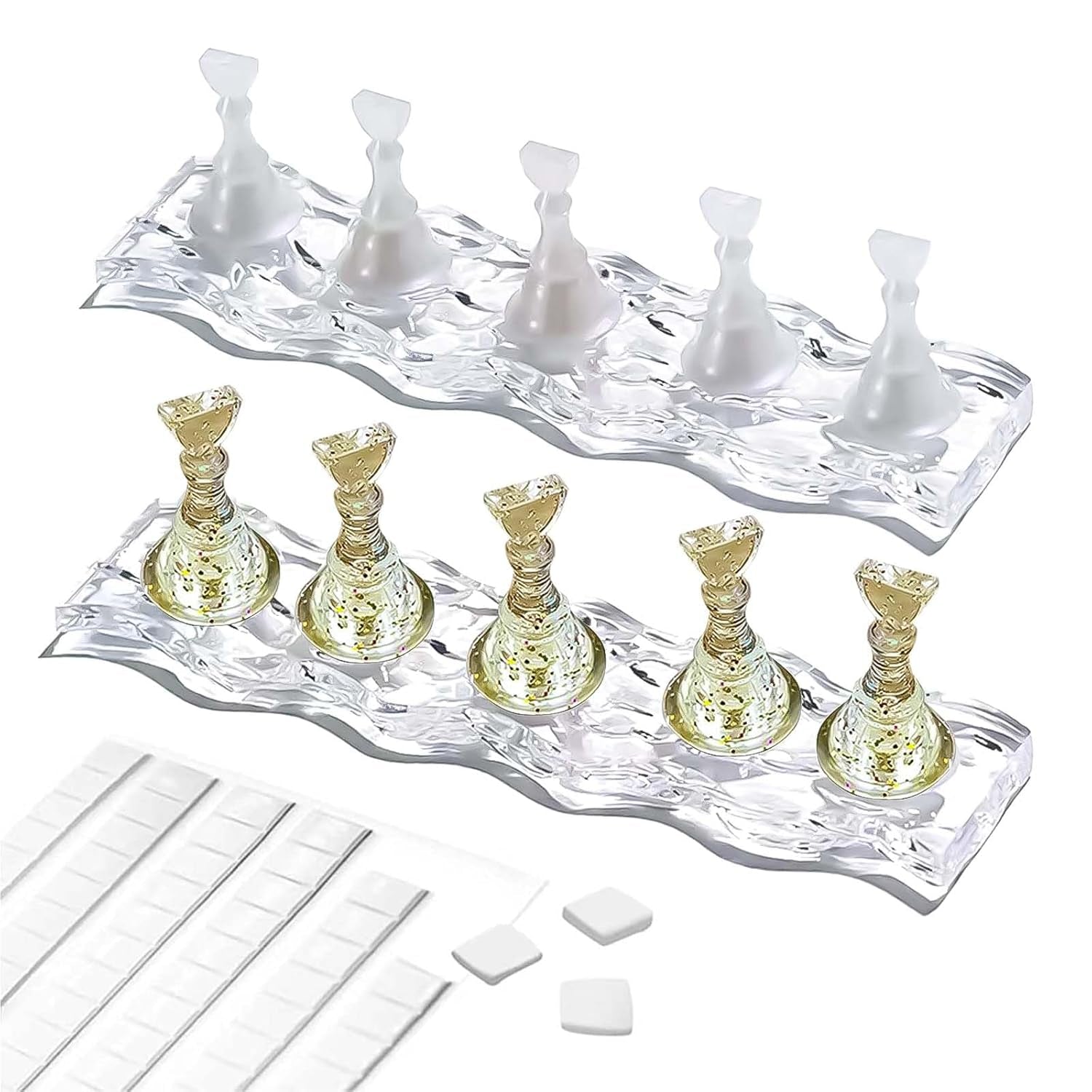 Nageldesign-Set – Premium-Trainingshand für Gelnägel, Nagelzubehör und Kunstnägel-Set – vielseitiges DIY-Gel-Nagel-Set und Nail-Art-Zubehör