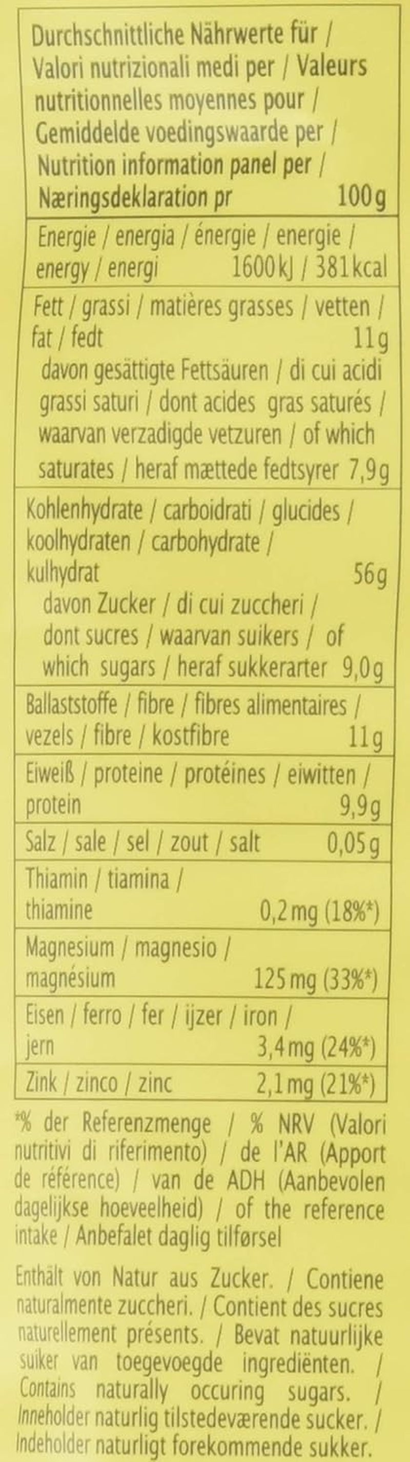 Ayurvedische Haferflocken zum Frühstück, 500 g