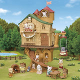Sylvanian Families 5494 Baumhaus mit Abenteuer – Puppenhaus-Spielset