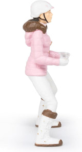 PAPO - Pferdefigur - Rider Fashion Winter, Leidenschaft fürs Reiten, Spielzeug für Kinder ab 3 Jahren. Naty Shop Actionfiguren