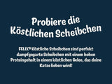 Felix Delicious Nass-Schnittfutter für Katzen in Gelee, Geschmacksvielfalt aus Wasser, 6er-Pack (6 x 10 Beutel à 80g)