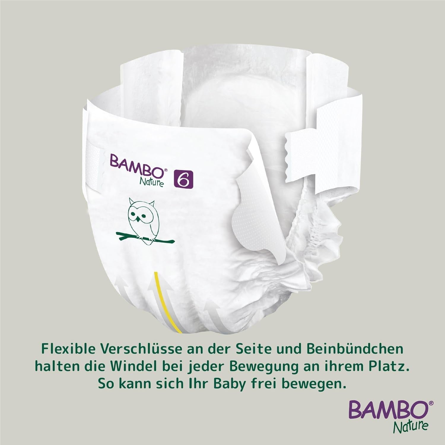Bambo Nature Premium Eco Windeln, Größe 6, 1,63 kg