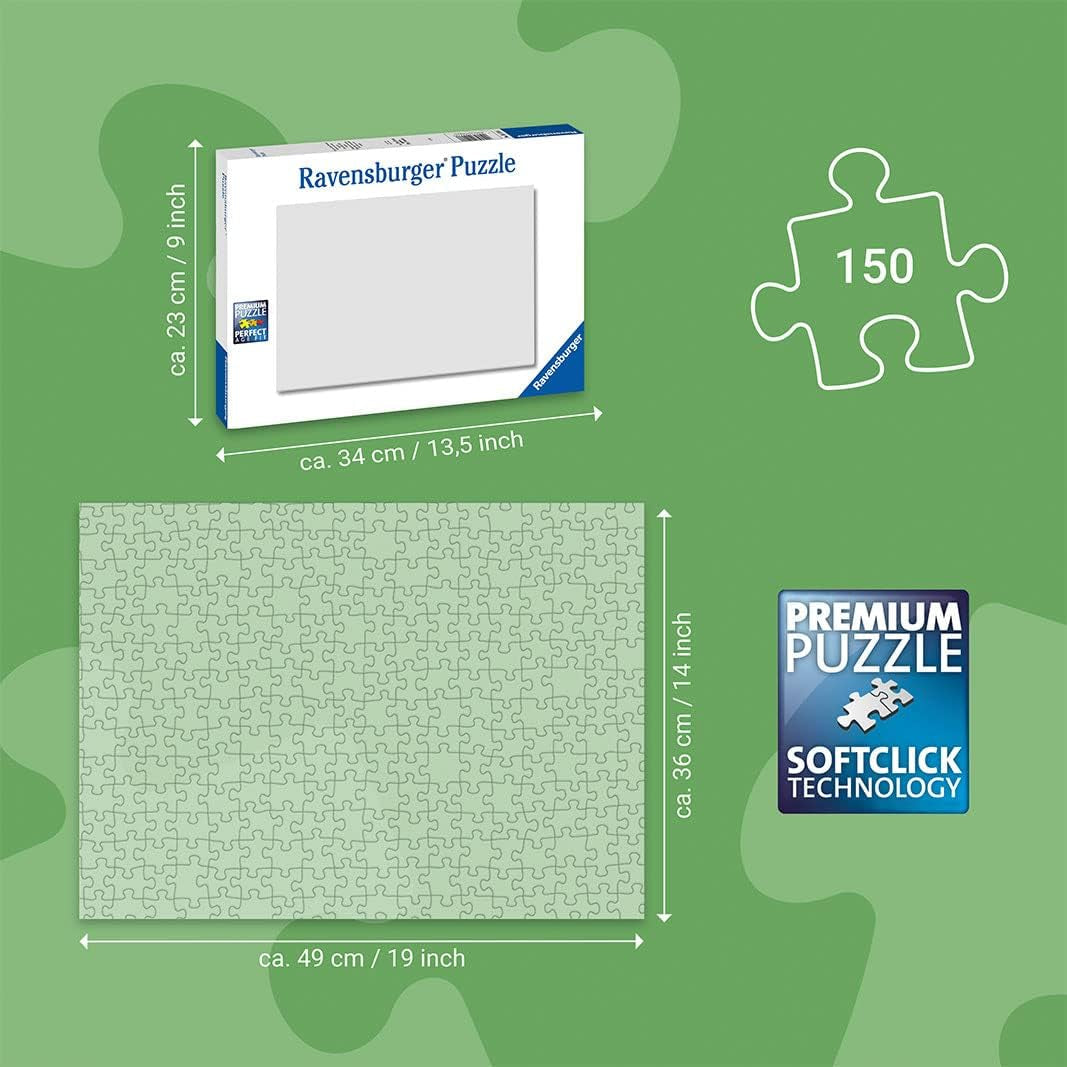 Ravensburger Puzzle für Kinder – 10038 Unterwegs Mit Der Arche – Arche Noah Puzzle für Kinder ab 7 Jahren, mit 150 Teilen im XXL-Format Puzzle Naty Shop