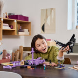 LEGO Minecraft The End Dragon und The End Ship Action-Spielzeug- und Entdeckungsset Videospiel-Bauset Abenteuerset Geschenk für Jungen und Mädchen ab 8 Jahren 21264 Bausets Beuche den LEGO-Store
