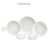 SÄNGER New Port Geschirrset, 36-teilig, für 6 Personen | DIE PREMIUM-KOLLEKTION