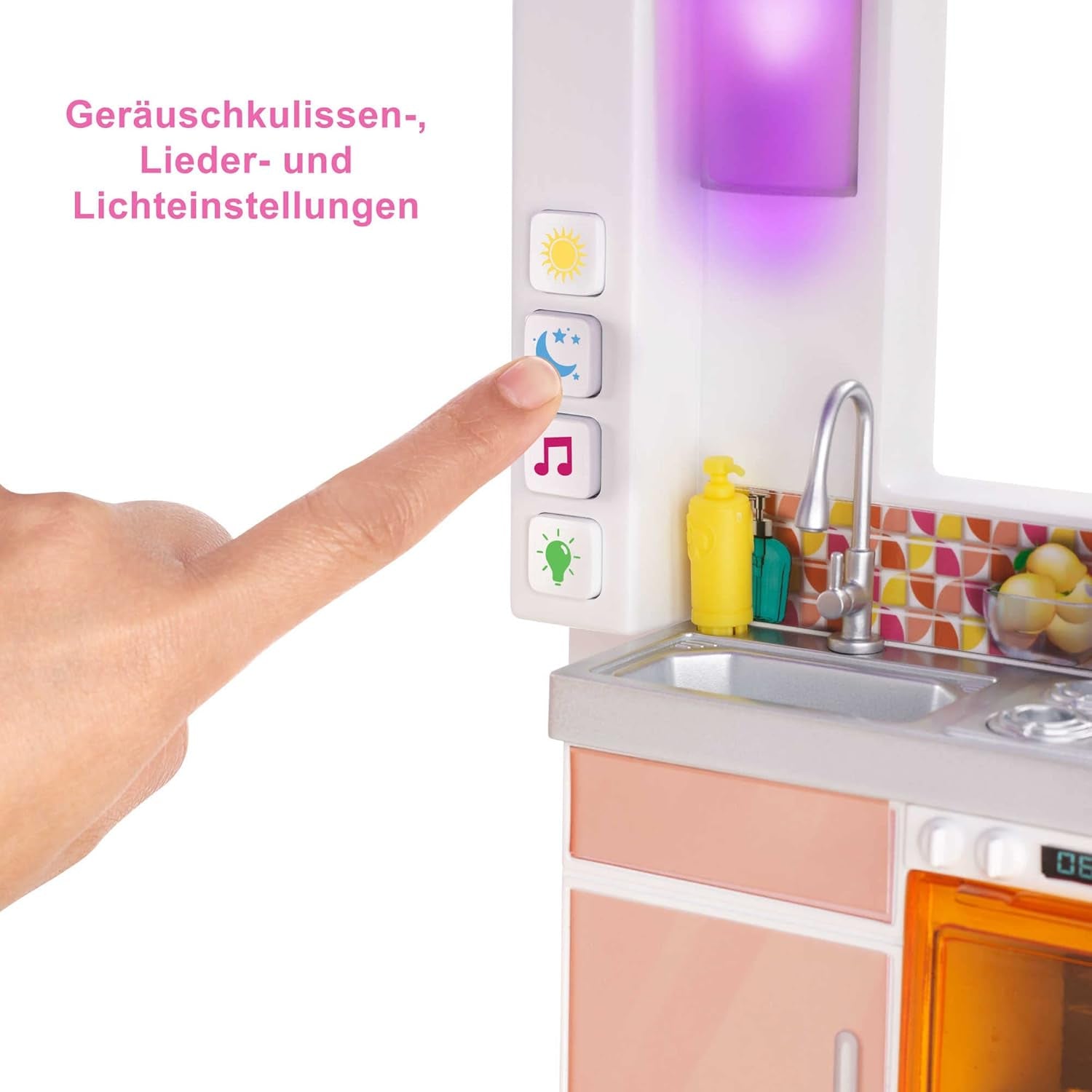 Barbie Dream House (114 cm), 3-stöckiges Puppenhaus, Pool, Rutsche, Rollstuhllift, 75 Zubehörteile, Puppen, geeignet als Geschenk für Kinder ab 3 Jahren, GRG93 Naty Shop Puppenhäuser