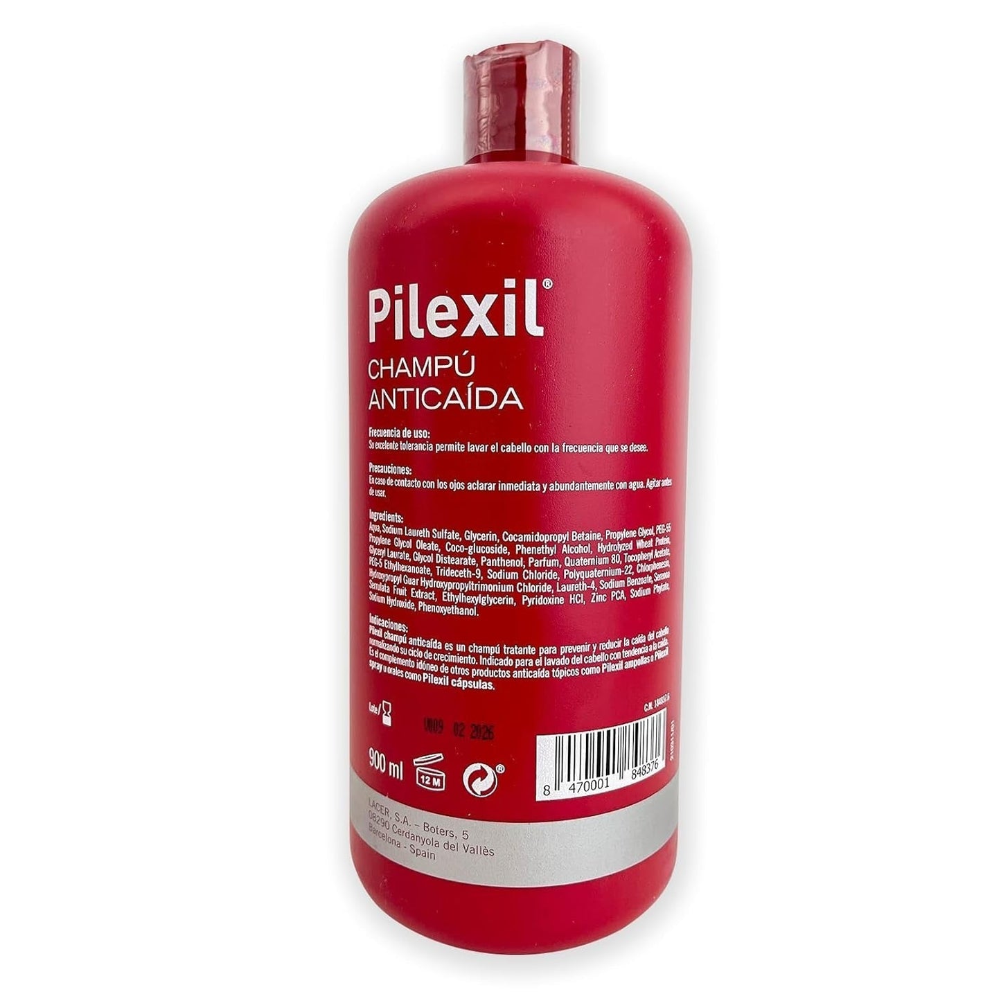 Lacer Shampoo gegen Haarausfall 900 ml Lacer Haarpflege