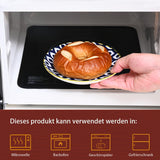 Kuchenteller, 6er-Set; kleine Dessertteller (15 cm); Salatteller aus Porzellan; bunte Teller zum Frühstück; Miniteller für Nudeln, Obst, Brot