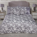 Emma Barclay Butterfly Meadow Bettdecke für Kingsize-Bett, 100 % Polyester, Creme Naty Shop Bettdecken und Bettdecken Silver Super King