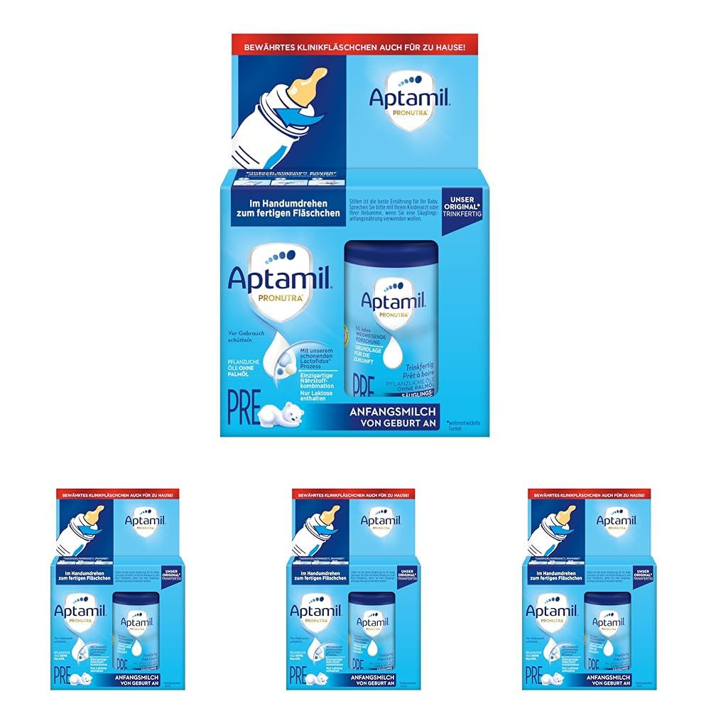 Aptamil Pronutra-ADVANCE PRE, trinkbar, 4x2x90ml (Packung mit 4)