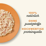 Applaws 100 % natürliches Nassfutter für Katzen, Hühnerbrust mit Tunfischfilet in Brühe – Packung mit 12 x 70 g Beuteln