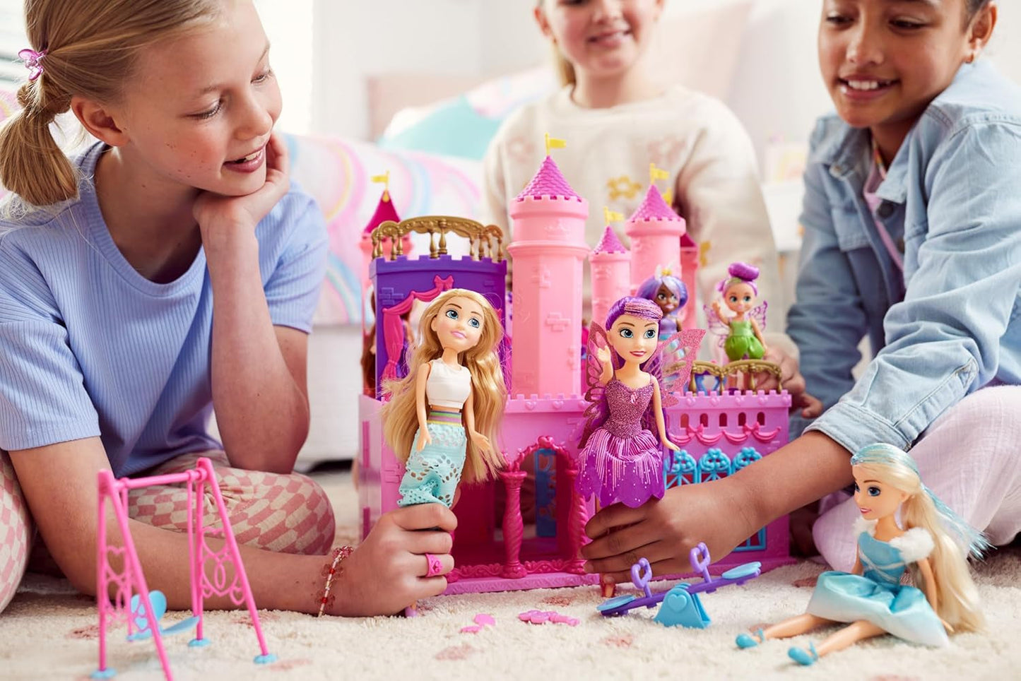 -Puppen-4,7"-Fantasy Little Friend Collection 10er-Set