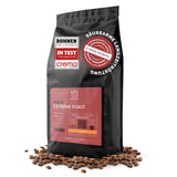 KING'S COFFEE - EXTREME ROAST - Espresso Intenso Bohnen - sehr geringer Säuregehalt - Kleinserienröstung aus Italien - Kaffeebohnen für Vollautomaten und Siebträgermaschinen - 1 kg