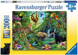 Ravensburger Puzzle für Kinder – 12660 Tiere im Dschungel – Tierpuzzle für Kinder ab 8 Jahren mit 200 Teilen im Xxl-Format Puzzle Naty Shop Standardtitel
