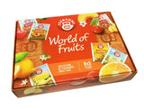 Teekanne World of Fruits (NEUE EDITION) - Box mit Auswahl an Früchtetees - 6 Geschmacksrichtungen * 5 Teebeutel