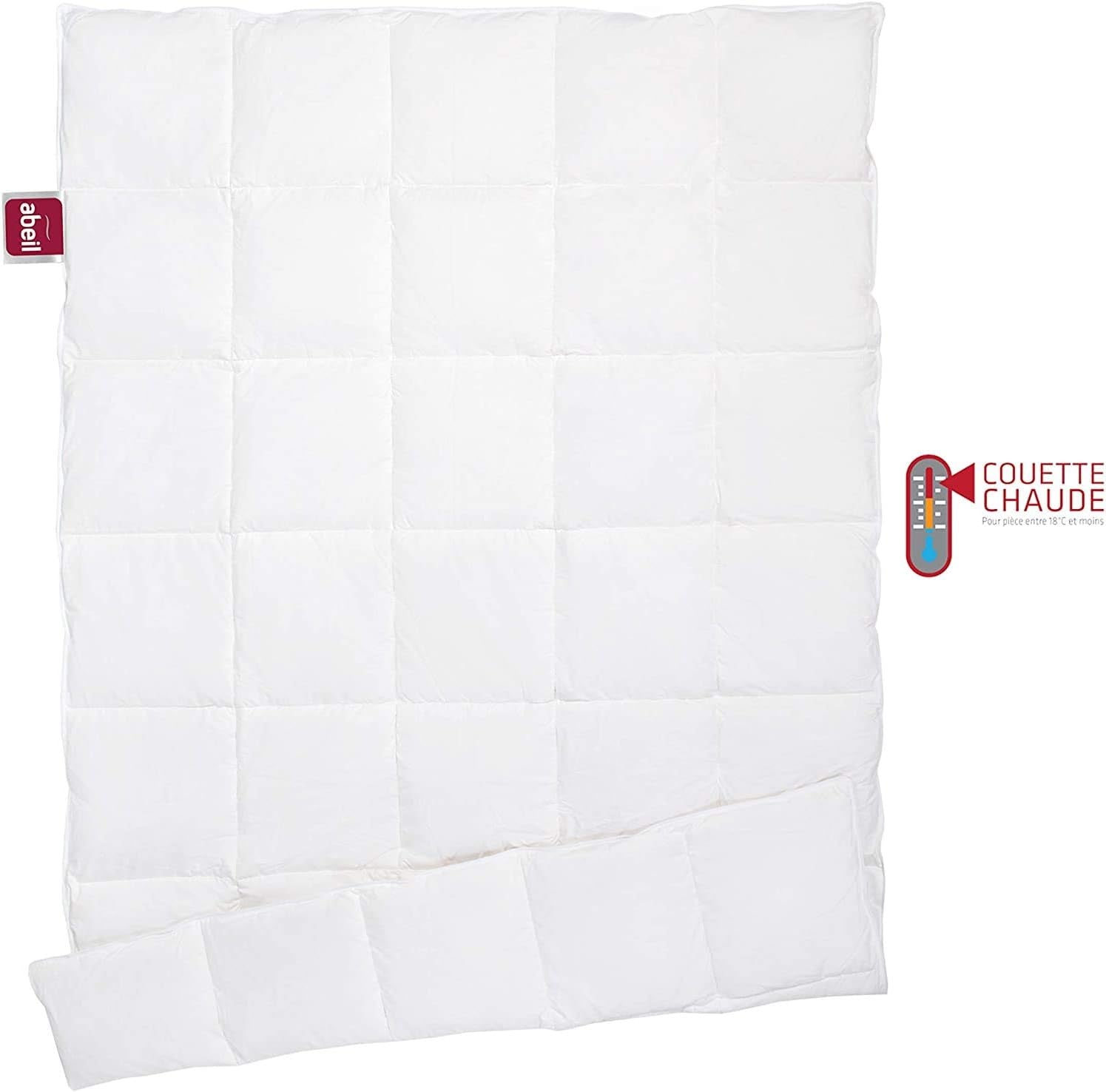 Abeil Premium Ultima Comfort Steppdecke aus Perkal-Baumwolle, 200 x 200 cm Steppdecken und Steppdecken Naty Shop