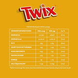 Twix weiße Schokoriegel; Karamell, Kekse, weiße Schokolade; Mehrfachpackung Pralinen; 5 Riegel (5 x 46 g)