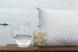 Mediflow The Original 5008 50 x 70 cm Wasserkissen mit Viscoschaum, weiß, einzeln, 1 Stück (1 Packung) Naty Shop Standardkissen