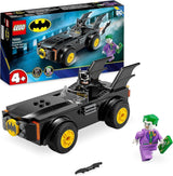 LEGO 76264 DC-Verfolgungsjagd im Batmobil: Batman Vs. Joker-Spielzeugauto-Set, Superhelden-Starterset mit 2 Minifiguren, Spielzeug für Kinder im Vorschulalter, Jungen, Mädchen ab 4 Jahren, schnell zusammenzubauende Bausätze. Besuchen Sie den LEGO-Store Single
