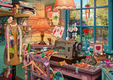 Schmidt Spiele 59654 Geheimrätsel, Im Nähzimmer, Puzzle 1000 Teile Puzzle Naty Shop