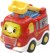 Vtech TUT TUT Baby Flitzer – Parkhaus, bunt, 66,6 x 75,3 x 45,1 cm & TUT TUT Baby Flitzer – Feuerwehrauto – Spielzeugauto mit Musik, Lichtknopf, Sätzen und interessanten Geräuschen Bebe Toys Naty Shop