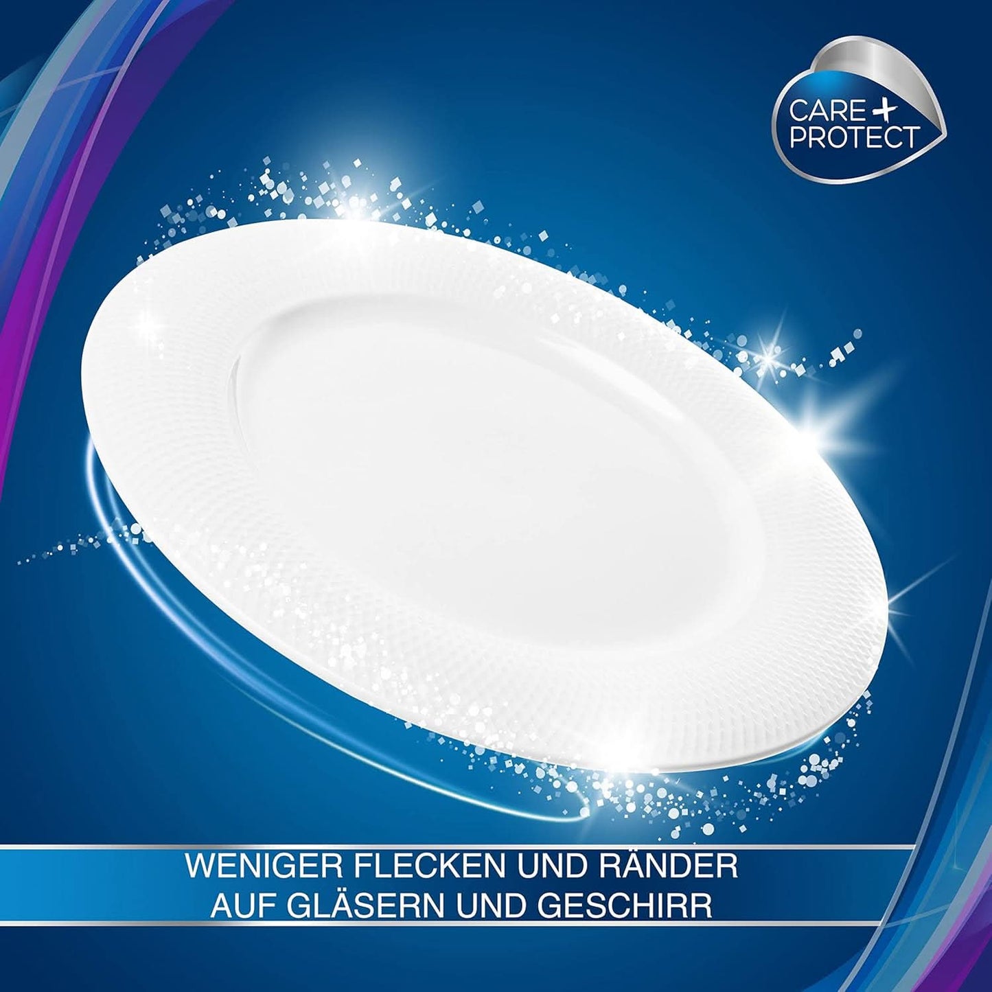 CARE + PROTECT – Extra Shine Universal Klarspüler für Geschirrspüler / Für alle Geschirrspüler / Schnell trocknend / 500 ml Küchenreiniger Naty Shop