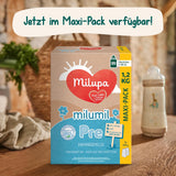 Milupa Milumil Pre, Milchpulver für Babys – Mit wichtigen Nährstoffen und ohne Palmöl – 800 g Naty Shop