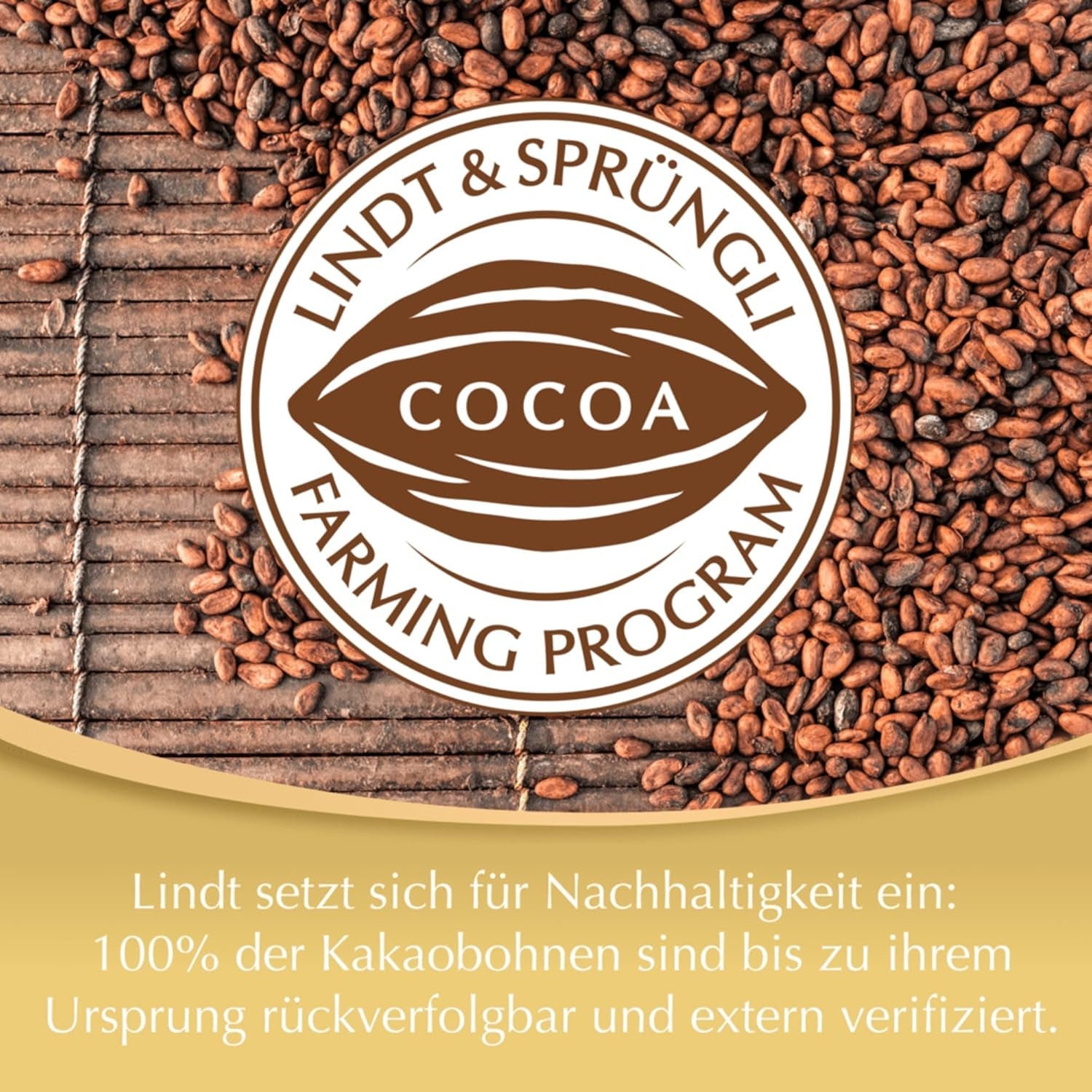 Lindt Chocolate Gold Bunny Karamell & Salz | 100g | Gesalzene Karamellmilchschokolade zu Ostern | Osterschokolade | Geschenk aus Schokolade | Schokoladenhase | Osterhase
