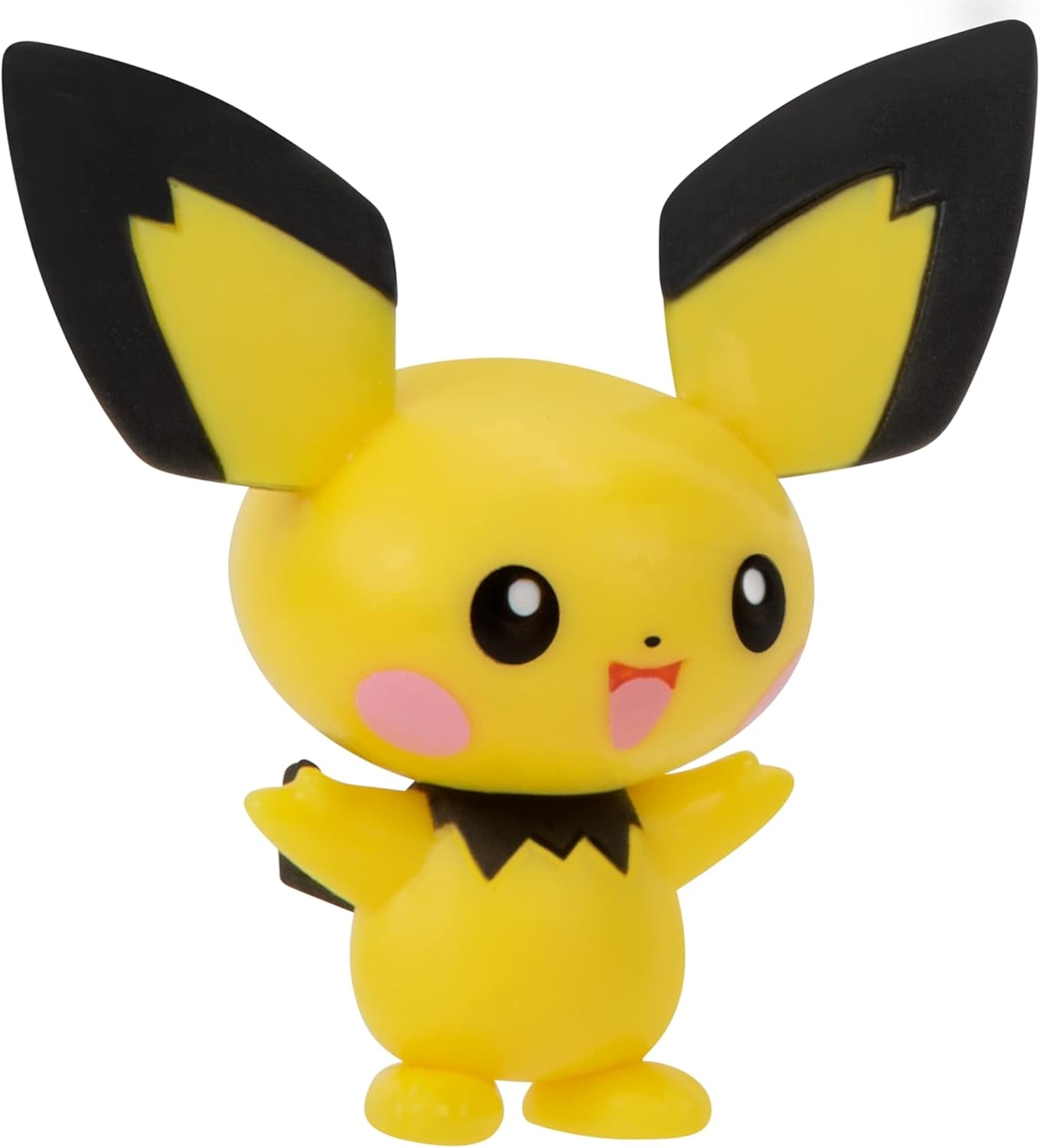 Pokemon PKW2778 Select 3er-Pack mit Pichu und Pikachu und 7,6 cm großen Raichu-Kampffiguren Evolution Multipack Style 2 Actionfiguren Naty Shop