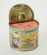 GranataPet Symphony Nr. 5 Reines Huhn, getreide- und zuckerfreies Katzenfutter, Filets in Naturgelee, zartes Nassfutter für Katzen, 6 x 200 g