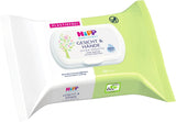 HiPP Baby Soft Feuchttücher für Gesicht und Hände, 12er Pack (12 x 20 Stück)