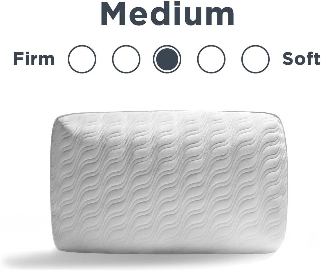 TEMPUR-PEDIC Tempur-Cloud Prohi-Kissen, Memory-Schaum, Weiß/Opulent Garden, King Standard-Kissen Naty Shop